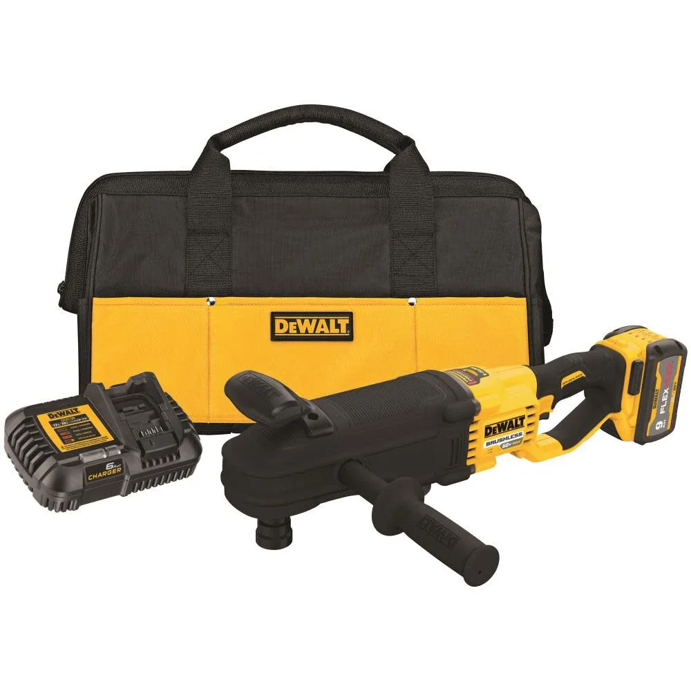 DEWALT 60V MAX Stud and Joist Drill Kit Brushless Quick-Change Chuck E-Clutch