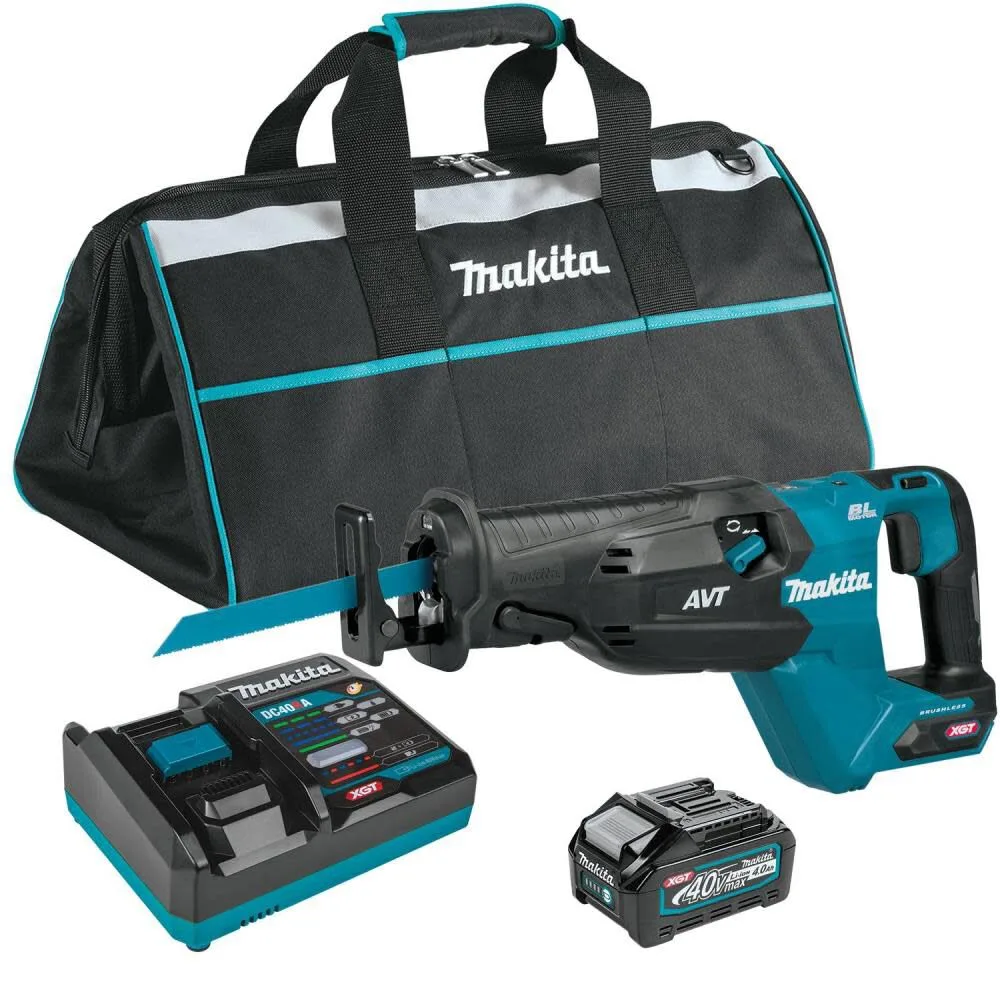 Makita 40V max XGT Cordless 13/16in SDS-PLUS AVT Rotary Hammer Kit with Dust Extractor