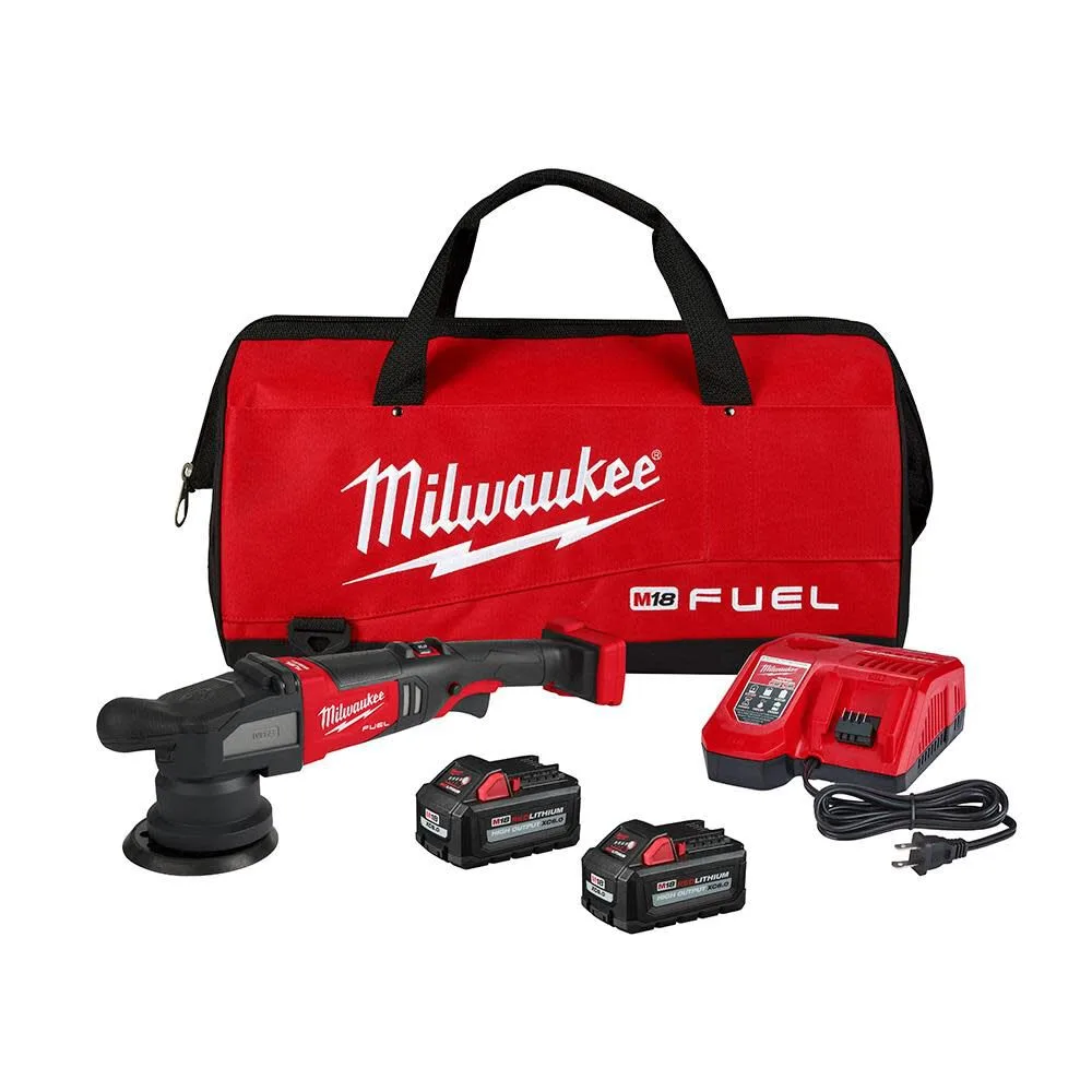 Milwaukee M18 FUEL 15mm Random Orbital Polisher Kit